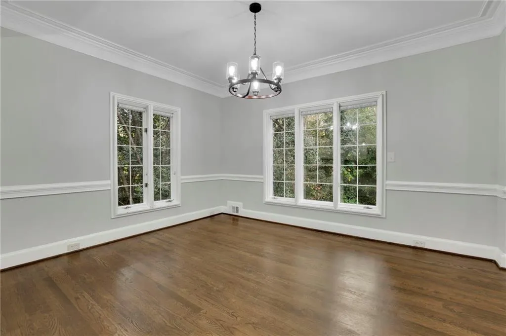 Open Concept Dining Room, New Fixture