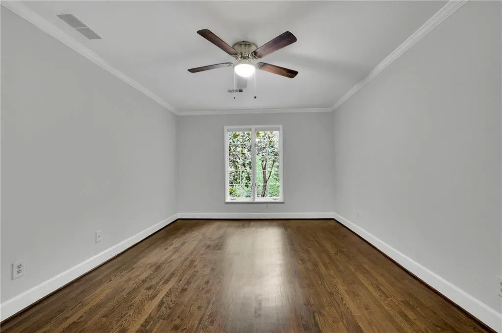 Bedroom #2 - Generously Sized with Hardwood Floors