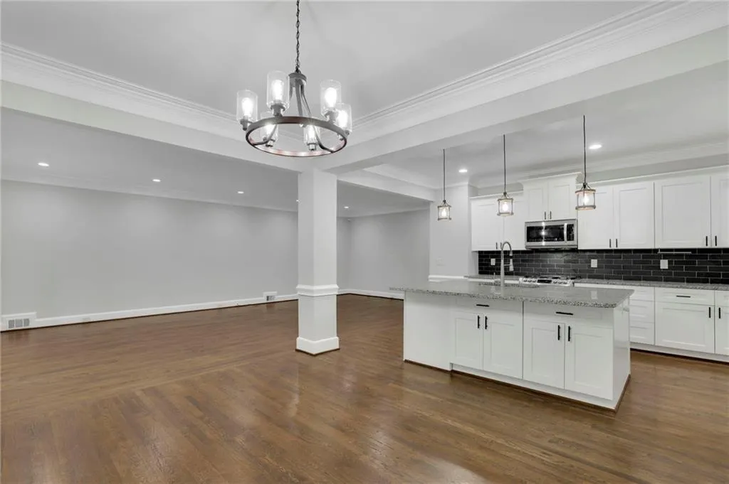 Living, Dining and Kitchen - Open Concept