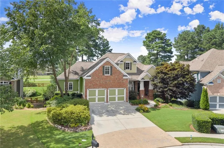 Golf course lot backs up to the 8th fairway.  Beautiful and private!