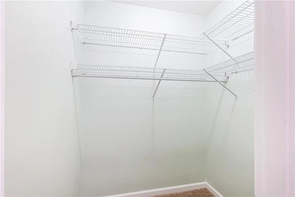 Large walk-in closet in rear bedroom.