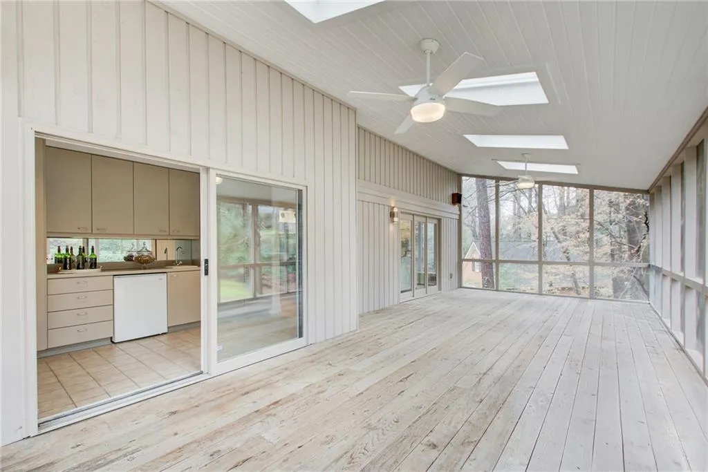 Screened in porch overlooking your