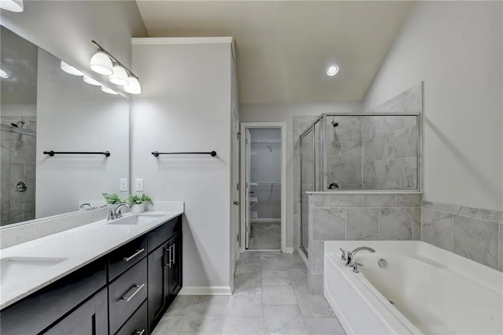 Spa-like master bath