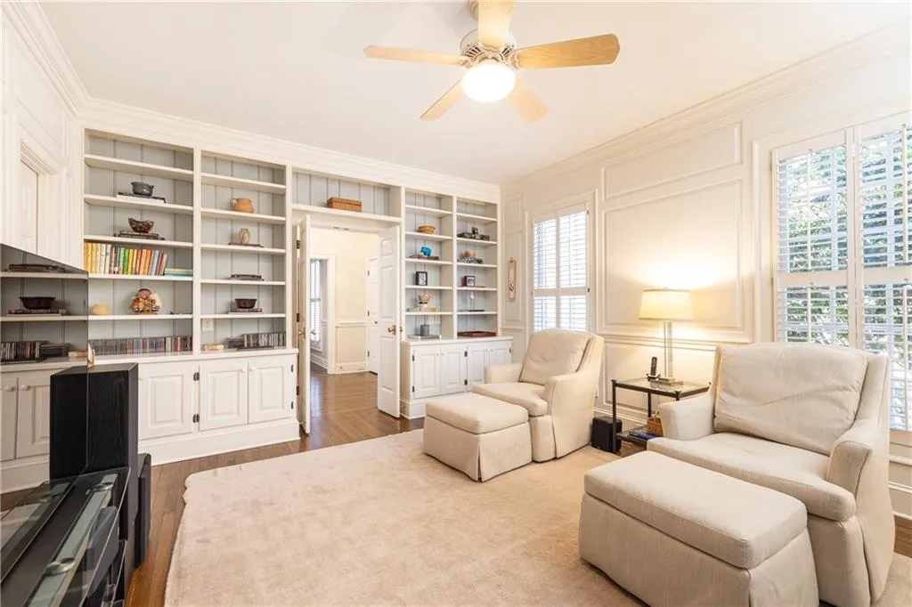 1st floor paneled den/bedroom