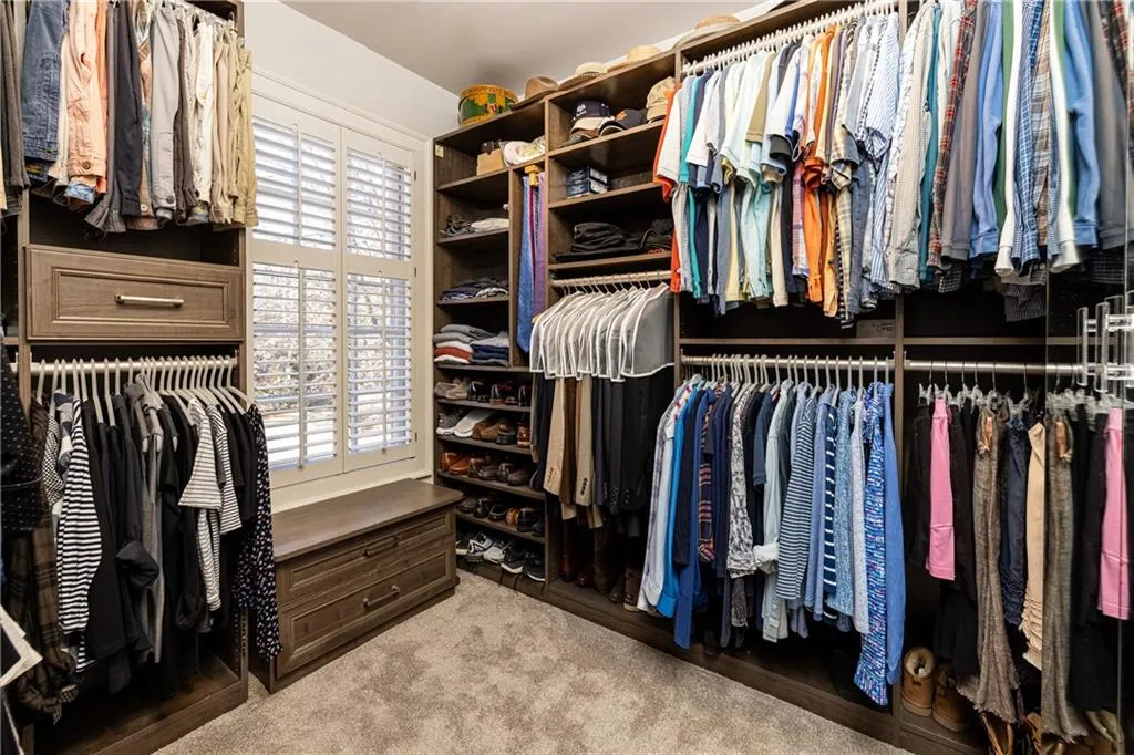 Walk in Primary Closet