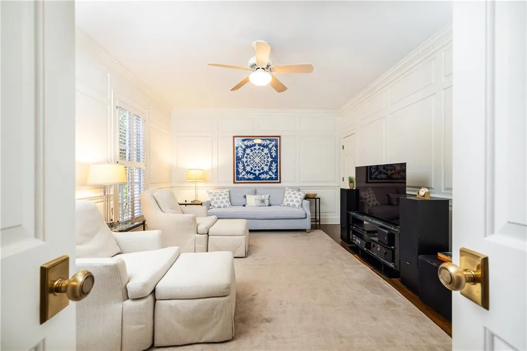 1st floor paneled den/bedroom