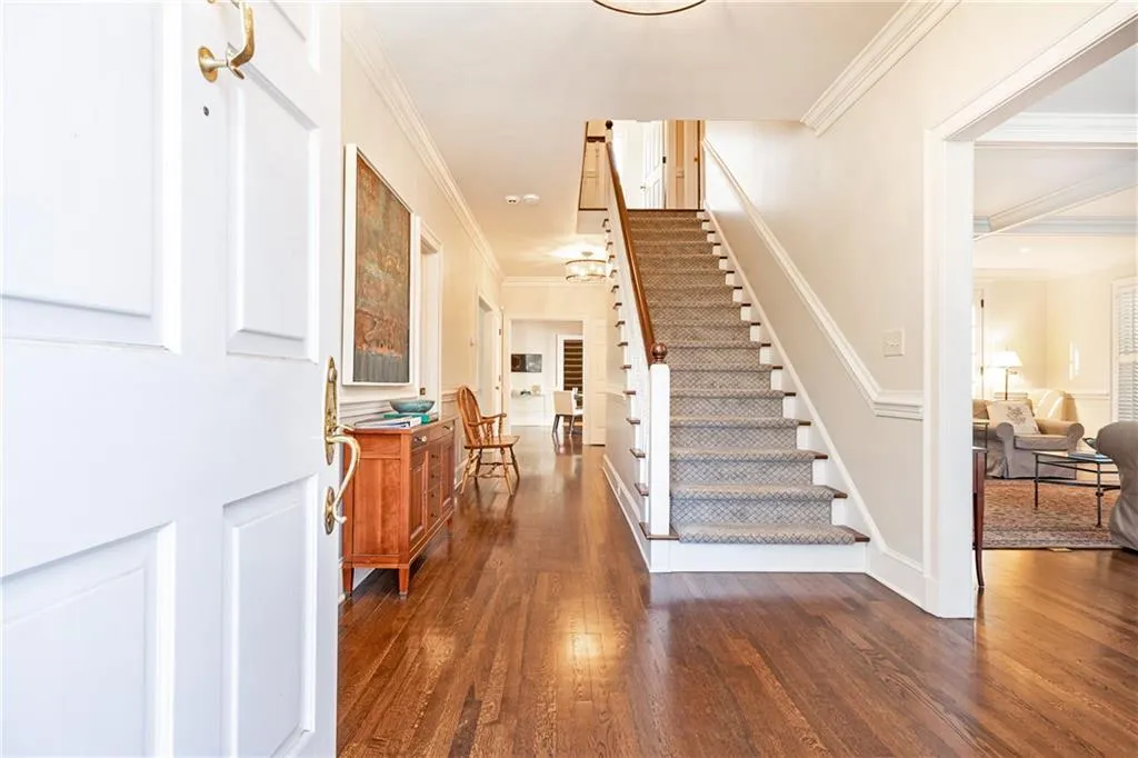Front Door Foyer and Stairs