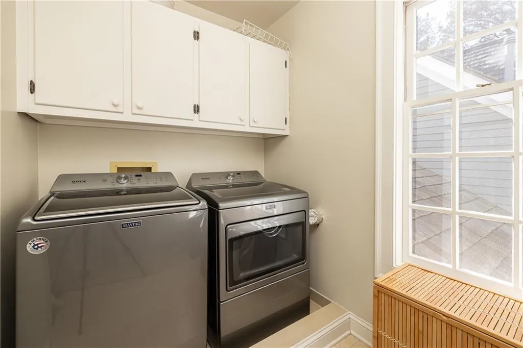 Upstairs Laundry room