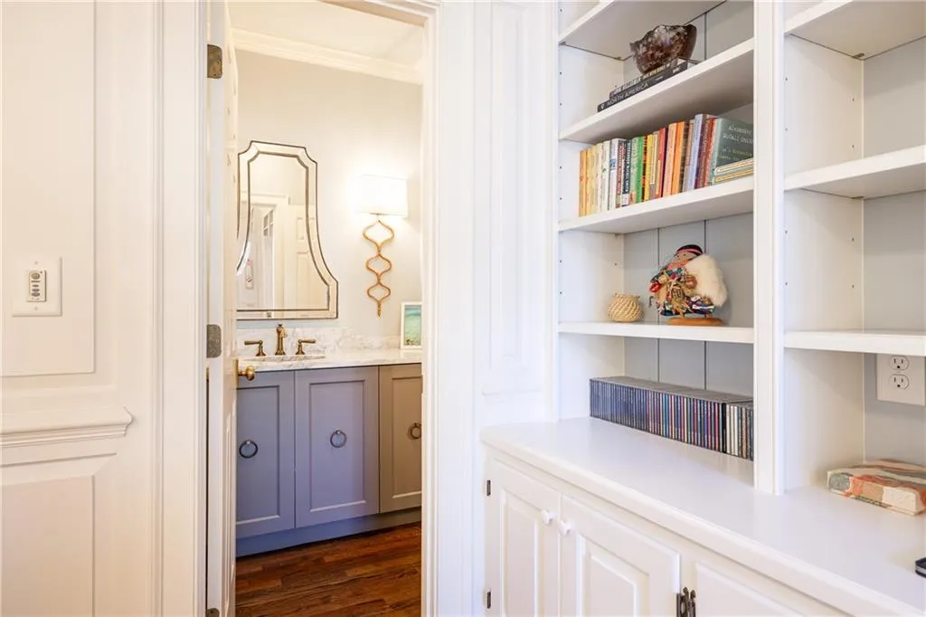 1st floor paneled den/bedroom