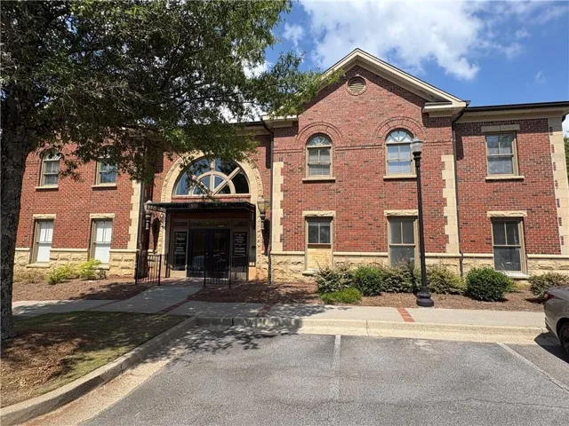Front of the building