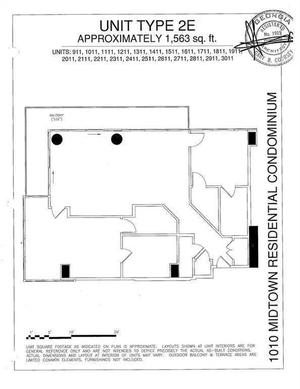 1080 Peachtree Street Ne Unit 2003, Atlanta, Georgia 30309, 2 Bedrooms Bedrooms, ,2 BathroomsBathrooms,Residential,For Sale,1080 Peachtree Street Ne Unit 2003,7615535