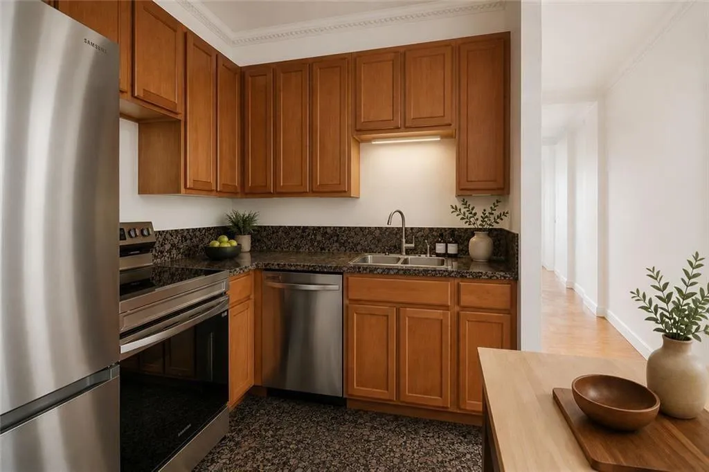 open kitchen - all newer appliances