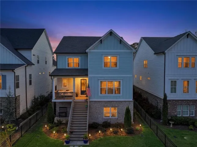 5908 Mitchell Street 4 Bedroom 3.5 Baths in Downtown Flowery Branch, walkable or a Golf Cart Ride away from Downtown Main Street or Lake lanier. Come live a nearly carl-ess lifestyle with luxurious finishes and all the things you would want in your forever home.