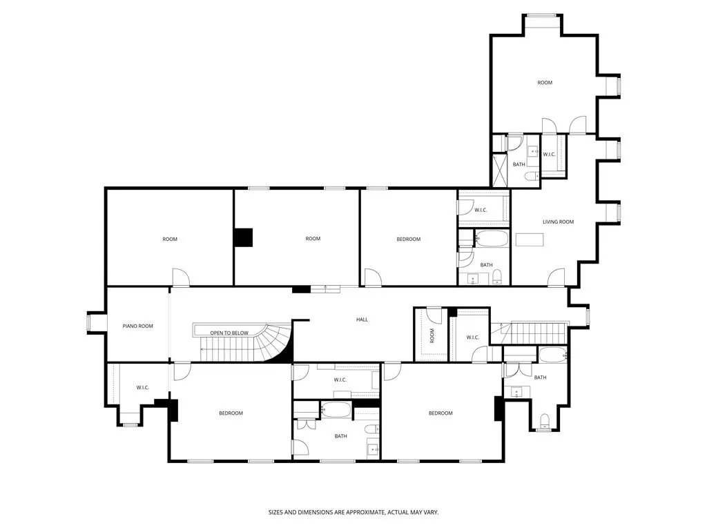 View of floor plan / room layout