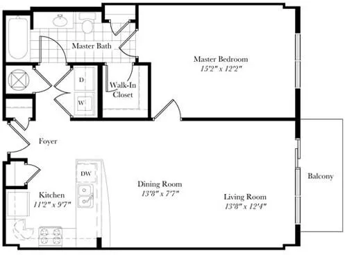 200 River Vista Drive Unit 532, Atlanta, Georgia 30339, 1 Bedroom Bedrooms, ,1 BathroomBathrooms,Residential,Sold,200 River Vista Drive Unit 532,5890938