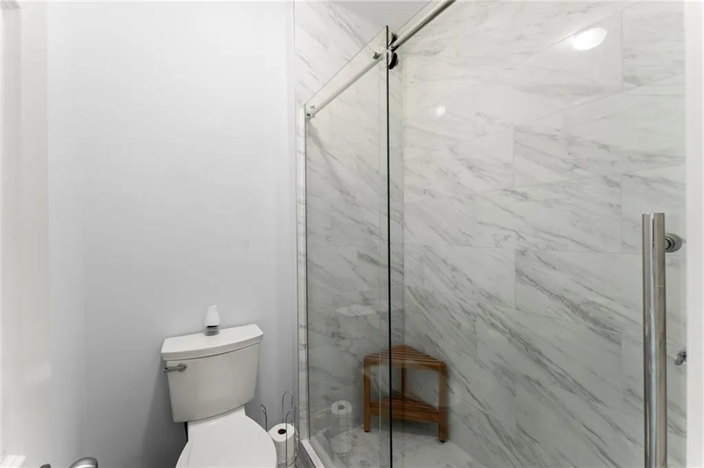 Bathroom in basement