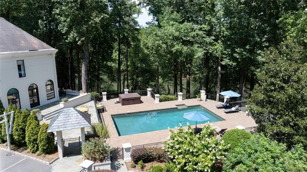 Lap Pool with River Views