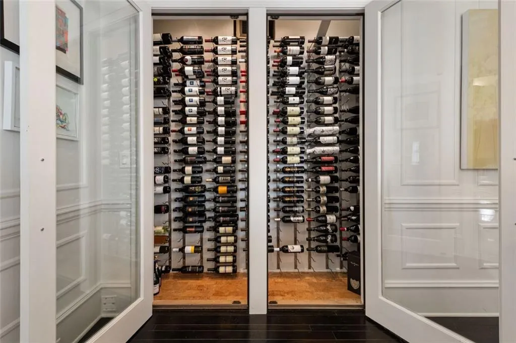 Built-In Wine Cellar Holds 350+ Bottles