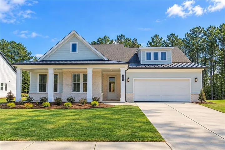 Quick Move-In! The Carrington by McKinley Homes offers 2,924 square feet with 3 bedrooms, 3.5 baths, open-concept living, a versatile flex room, covered patio, and 2-car garage.