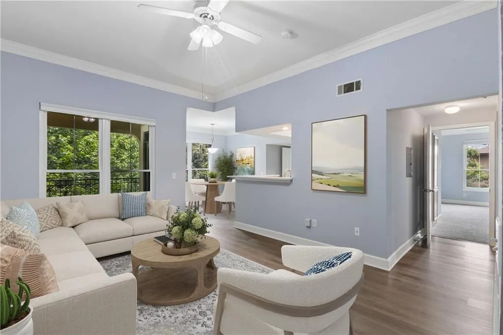 This room has been virtually staged