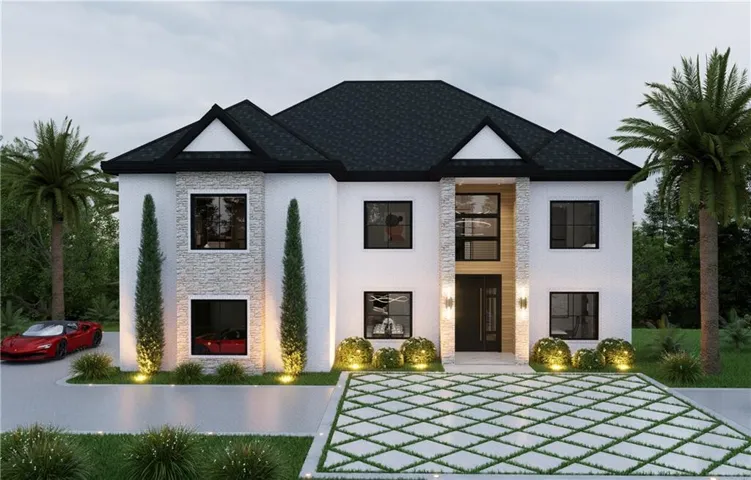View of front facade