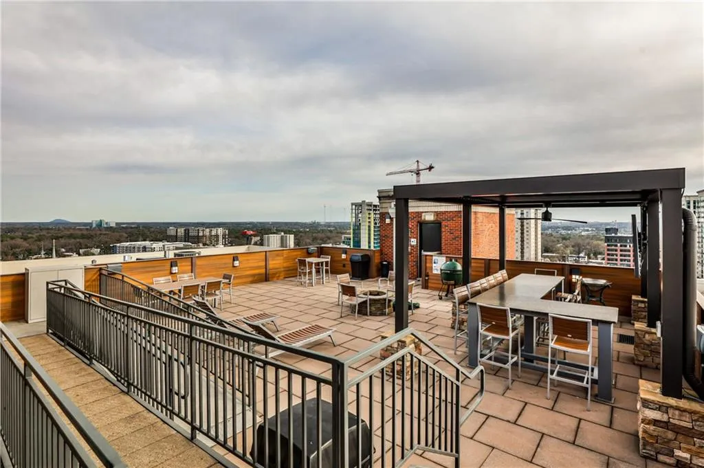 Rooftop terrace