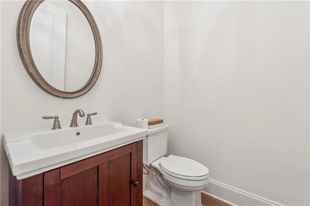 Main floor powder room