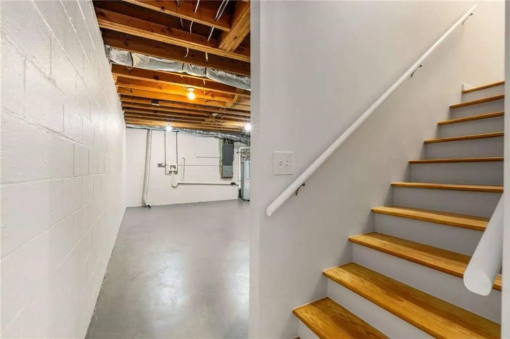 Stairs to Basement.
