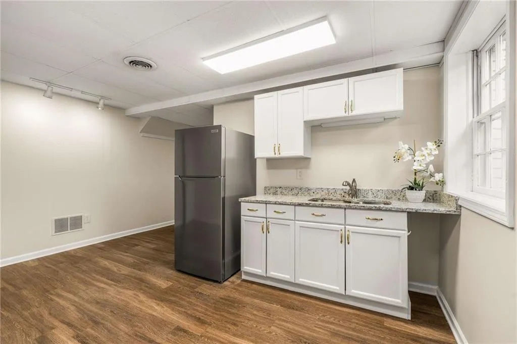 Kitchen in Basement.