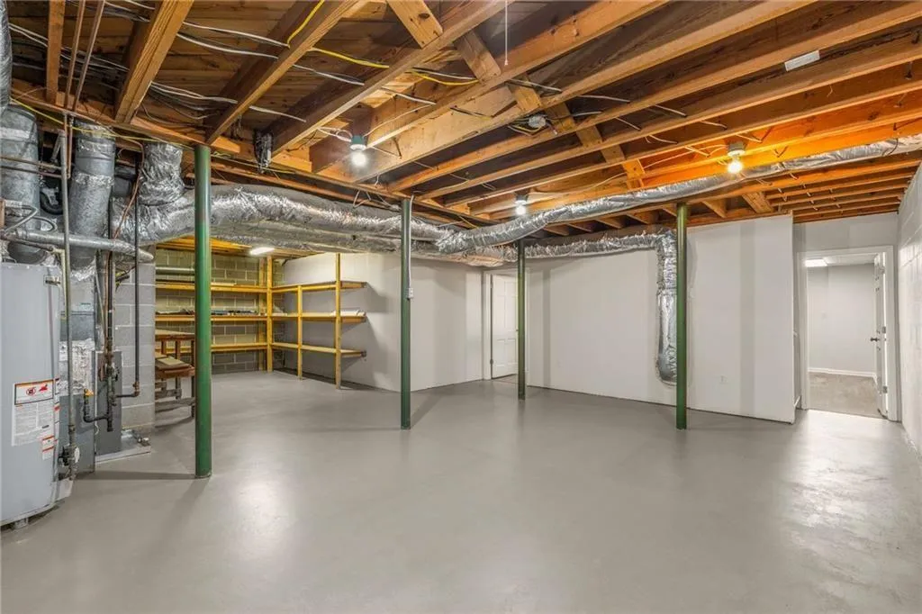 Storage Basement with Workshop.