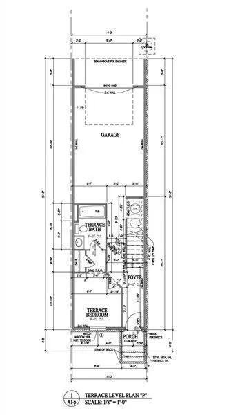 Terrace Level Floor Plan