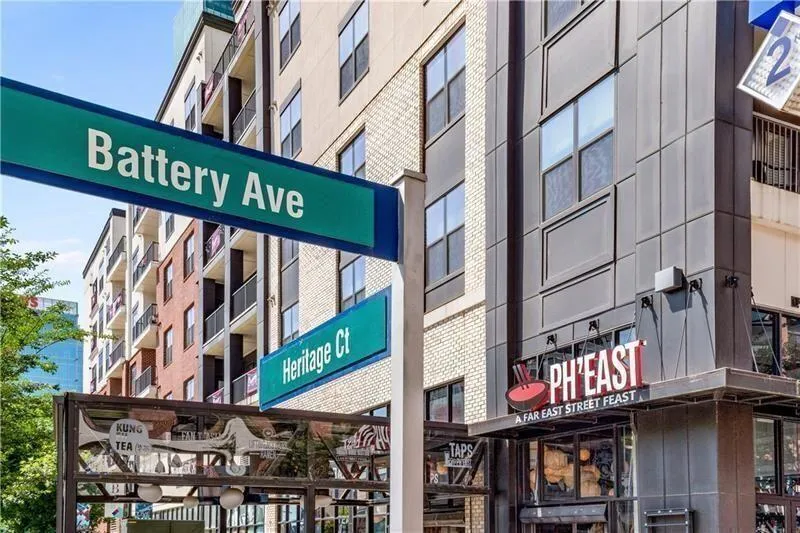 The Battery is very close in proximity to the town
