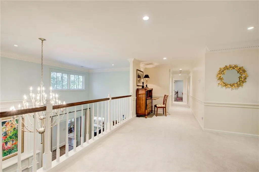 Upstairs has 4 bedroom, 2 bathrooms and a media room over the garage. Upstairs has 4 bedroom, 2 bathrooms and a media room over the garage.
