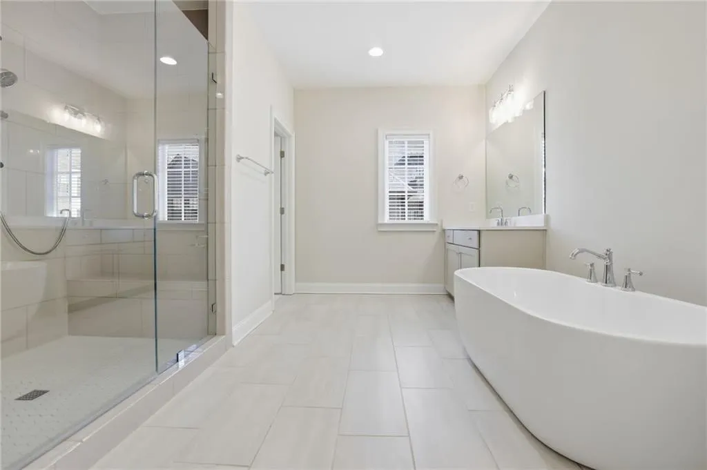 Master bathroom