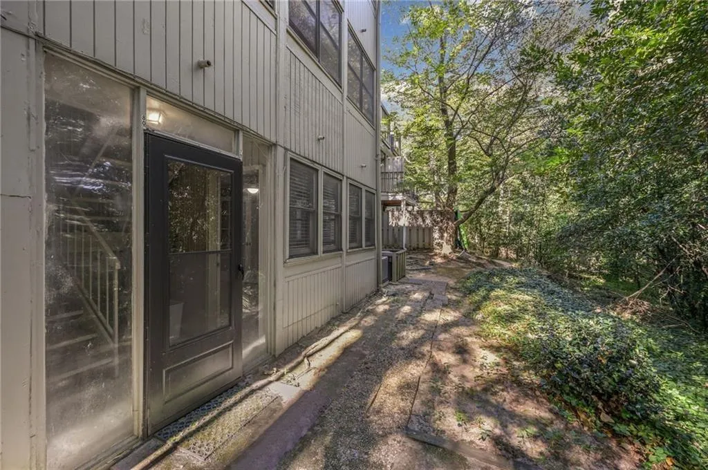 Private terrace level access - perfect for pet owners.