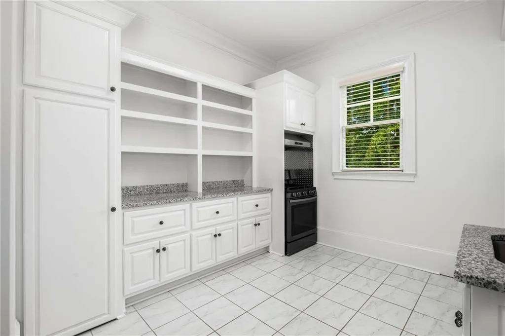 Prep Kitchen with laundry hook-ups for 1st floor access