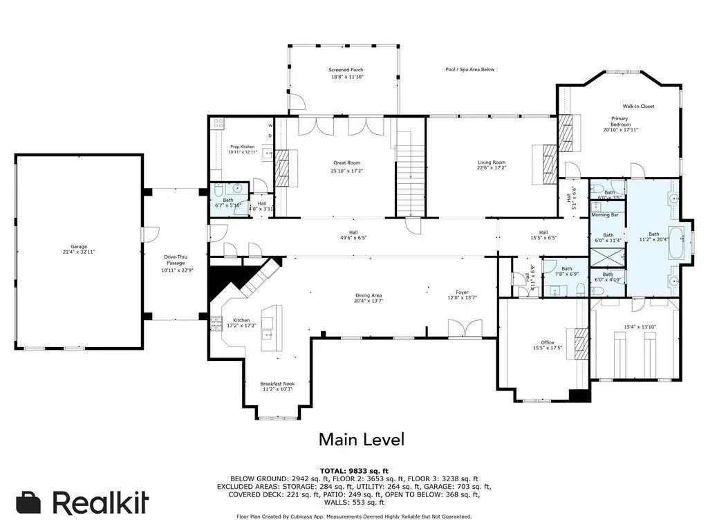 1st Floor layout