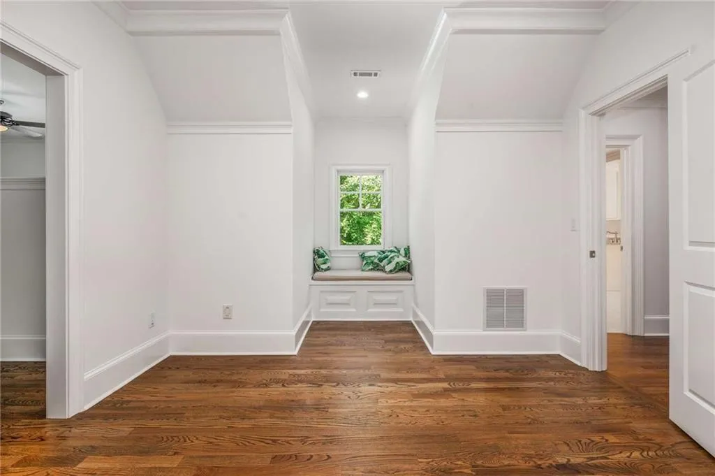 Front facing bedroom Suite #5 with ensuite bath and walk-in closet