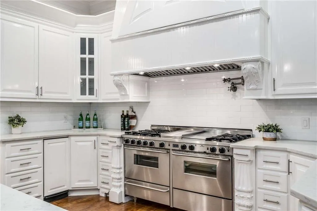 Chef's grade range and vent hood