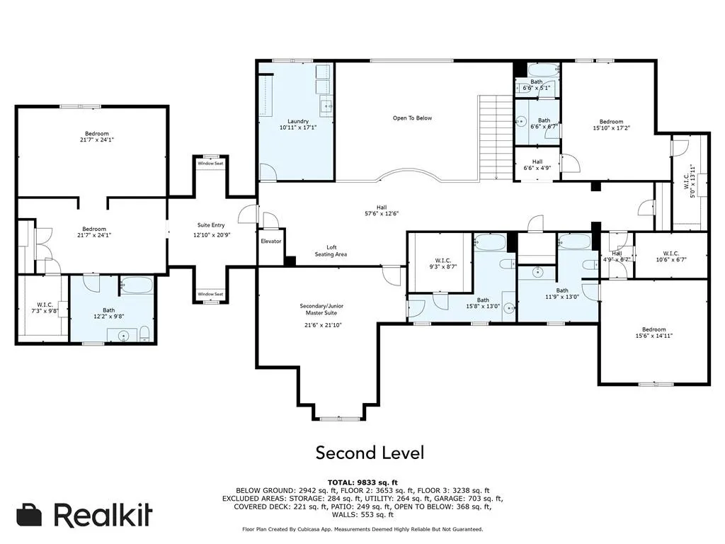 2nd Level layout