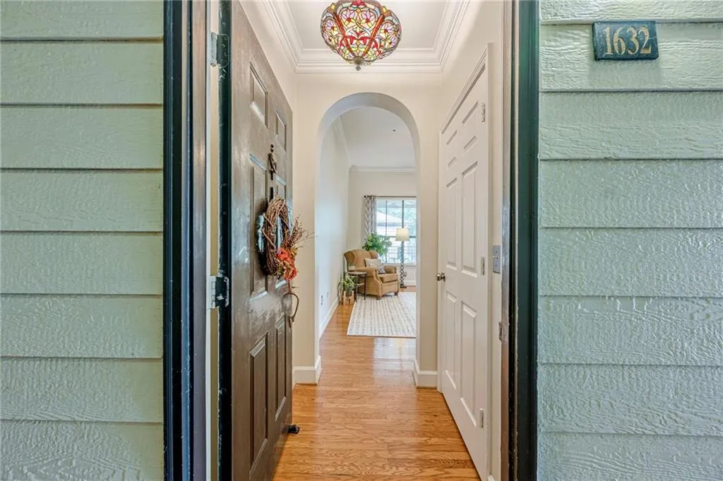 Entrance to property