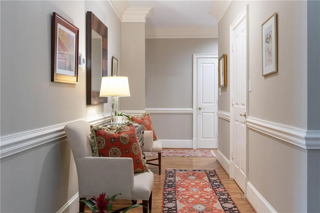 Hallway leading to the bedrooms
