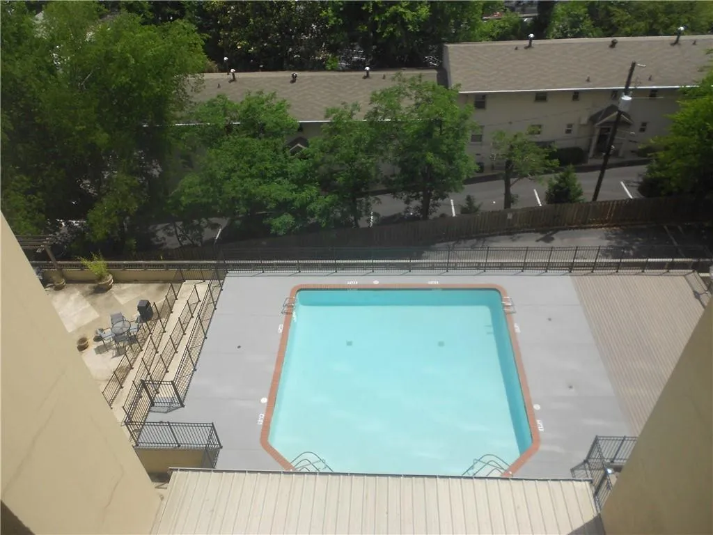 View of pool