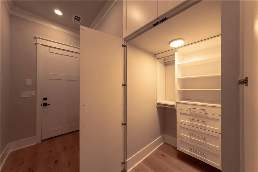 View of closet