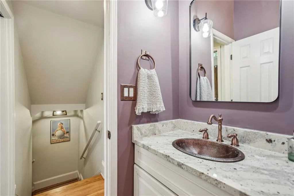 Powder room on main
