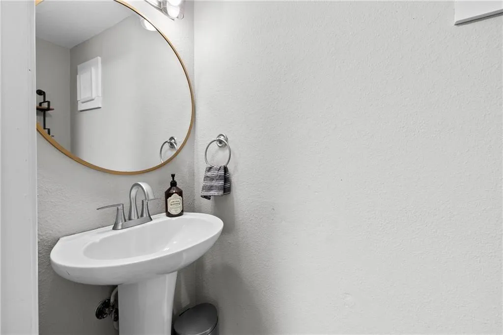 Bathroom featuring a sink