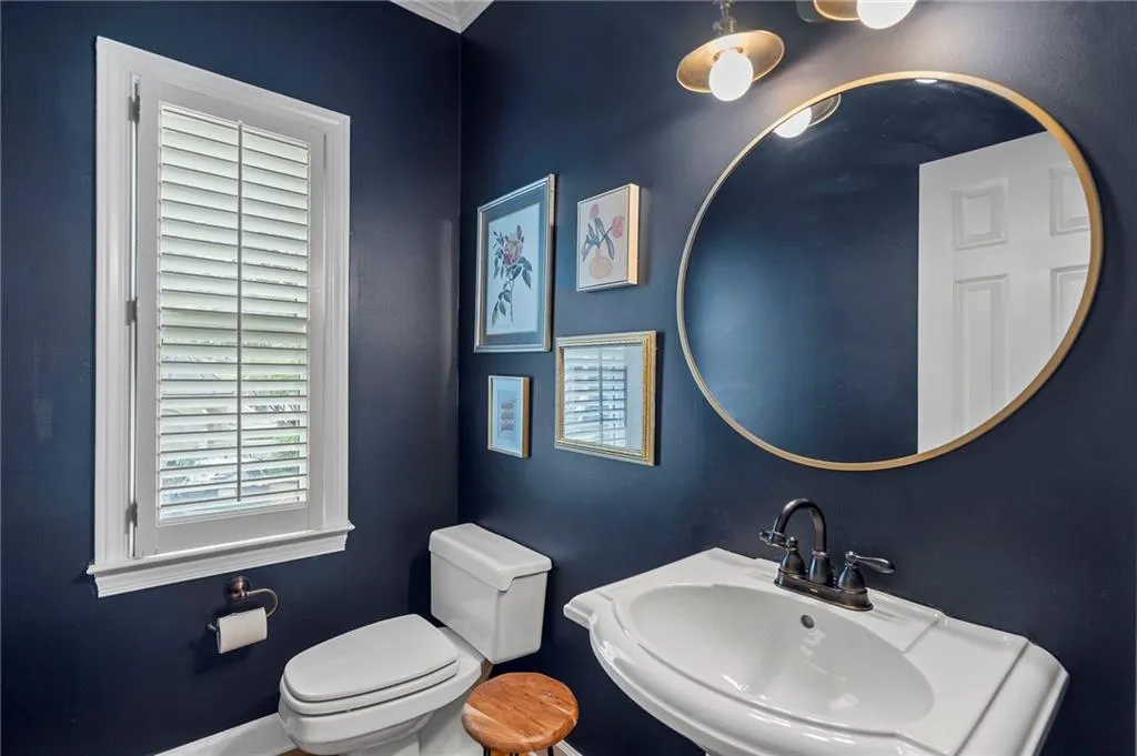 Powder room on main