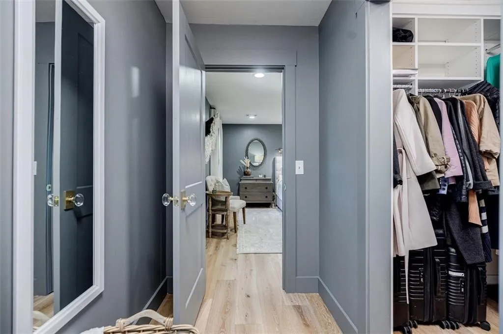 Large Walk-In Closet with Organization System