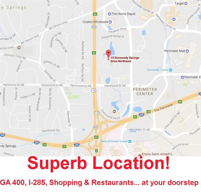 15 Dunwoody Springs Drive Unit 15, Sandy Springs, Georgia 30328, 3 Bedrooms Bedrooms, ,2 BathroomsBathrooms,Residential,Sold,15 Dunwoody Springs Drive Unit 15,5846138