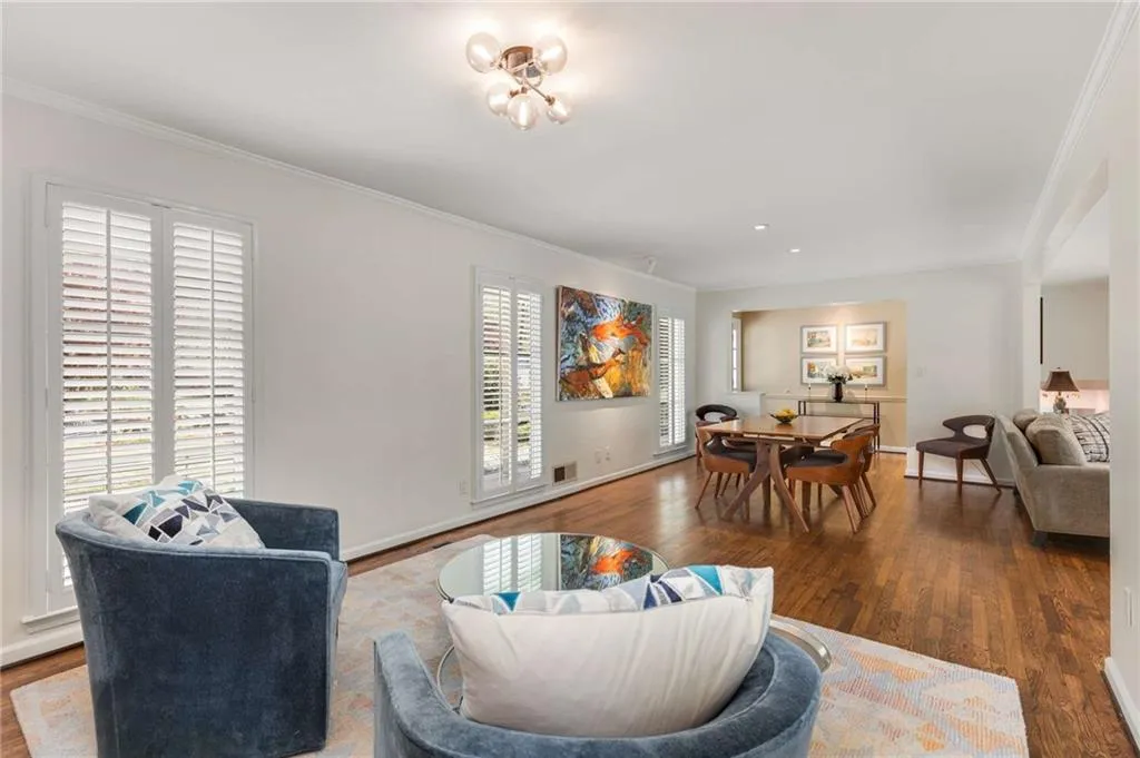 Open concept with lots of light